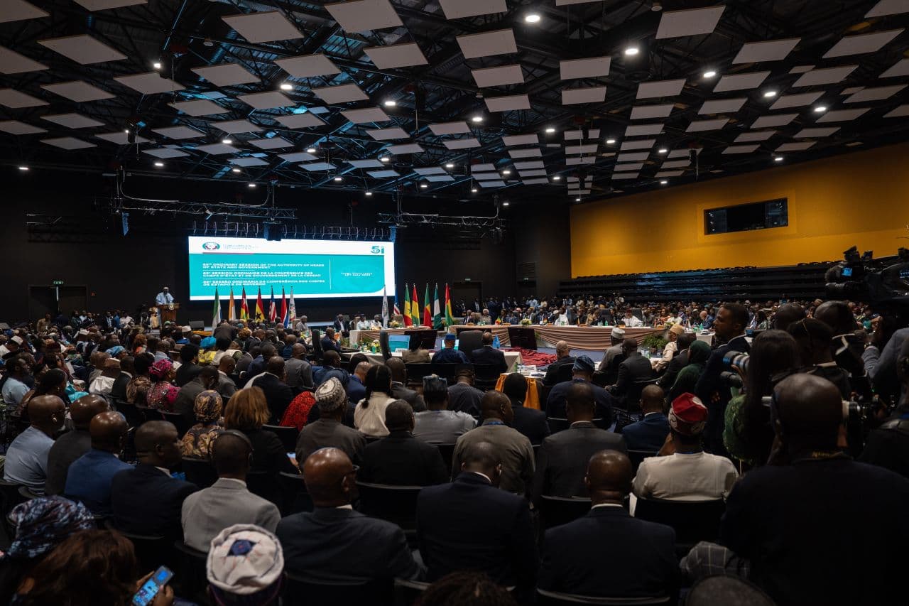 Le Président Bassirou Diomaye FAYE, Président en exercice de la CEDEAO