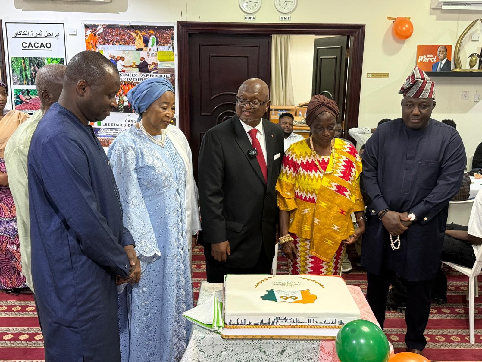 L'Ambassadeur du Sénégal participe à la célébration du 66ᵉ anniversaire de l'indépendance de la République de Côte d'Ivoire