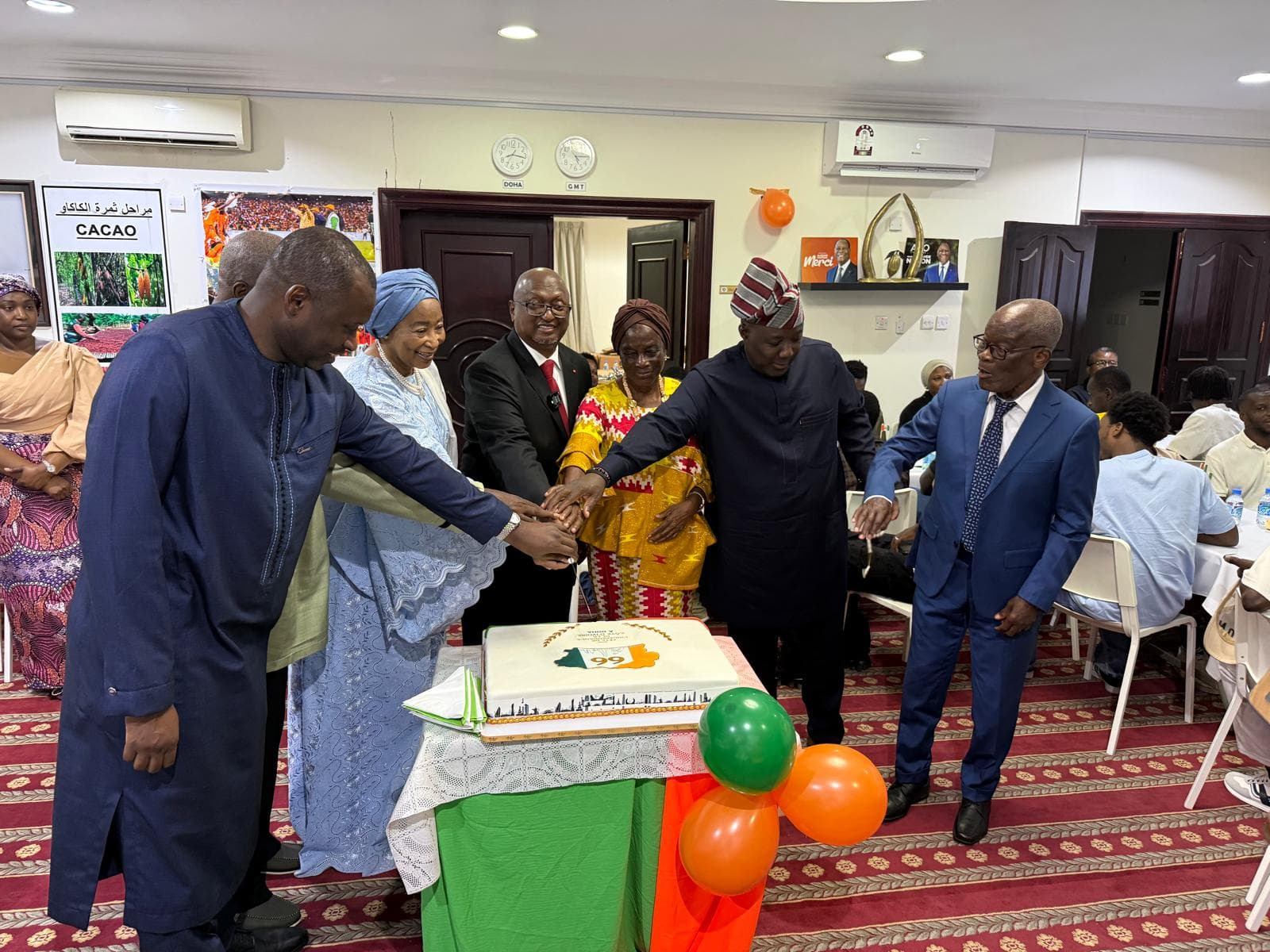 L'Ambassadeur du Sénégal participe à la célébration du 66ᵉ anniversaire de l'indépendance de la République de Côte d'Ivoire