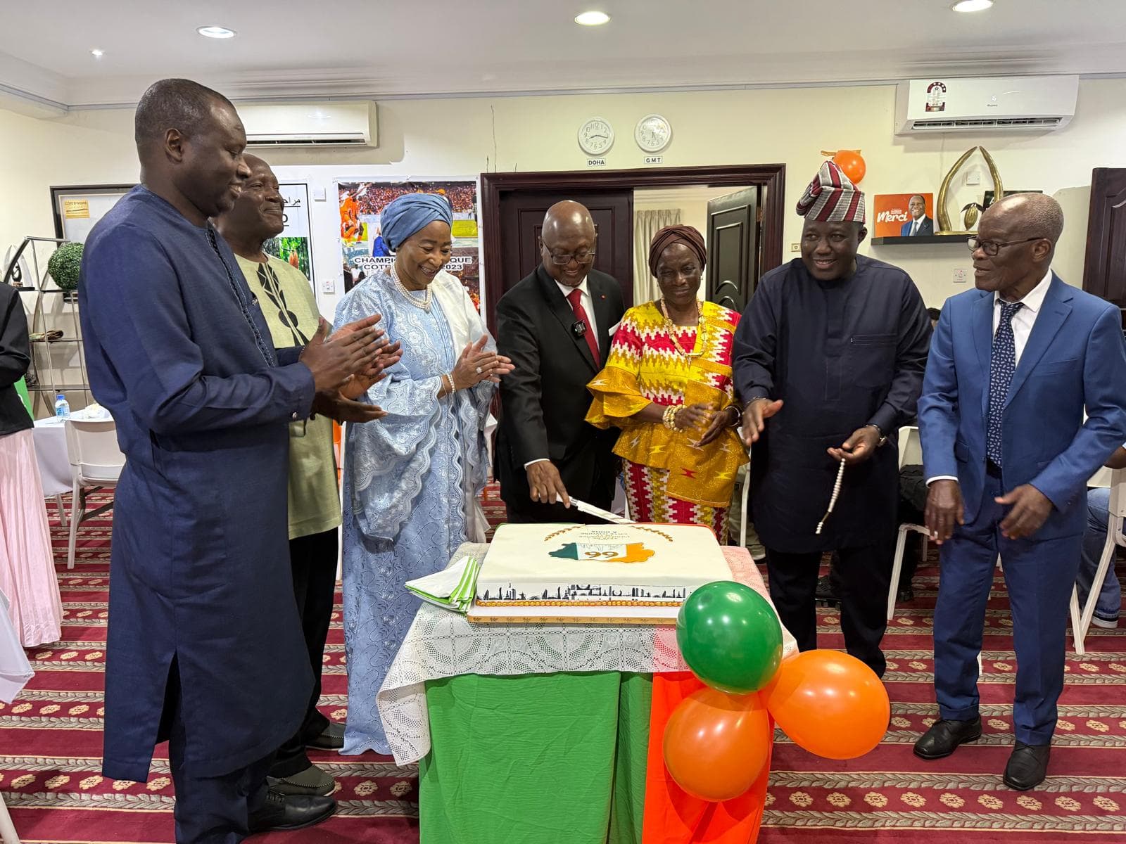 L'Ambassadeur du Sénégal participe à la célébration du 66ᵉ anniversaire de l'indépendance de la République de Côte d'Ivoire