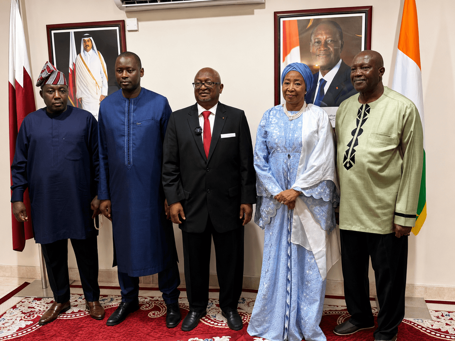 L'Ambassadeur du Sénégal participe à la célébration du 66ᵉ anniversaire de l'indépendance de la République de Côte d'Ivoire