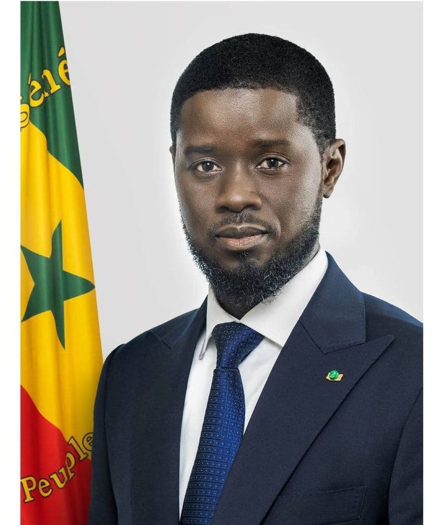 S.E.M. Bassirou Diomaye Diakhar FAYE — Président de la République du Sénégal